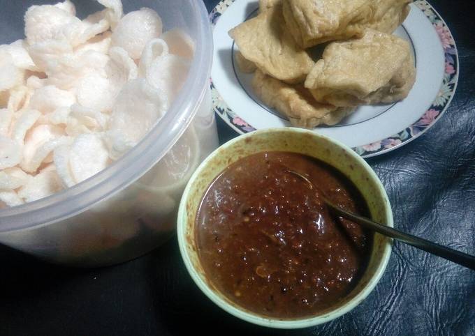 Resep Bumbu tahu petis yang Enak Banget