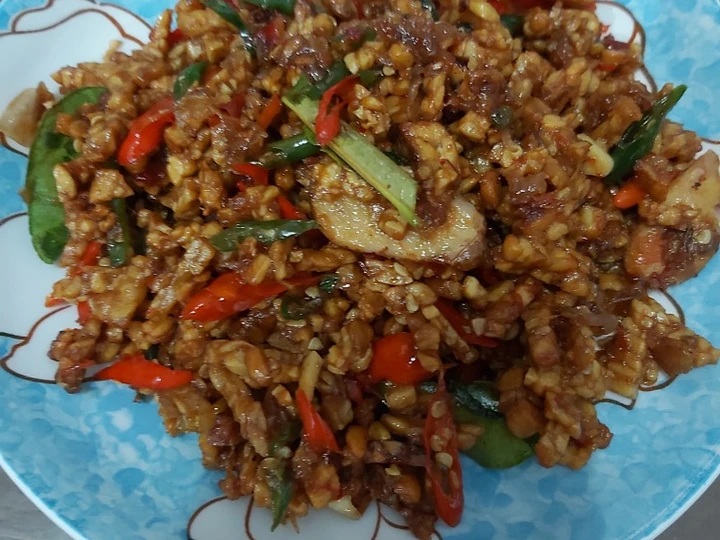Langkah Gampang Menyiapkan Resep Kering tempe pedes manis yang Menggugah Selera Anti Ribet, Bisa Manjain Lidah