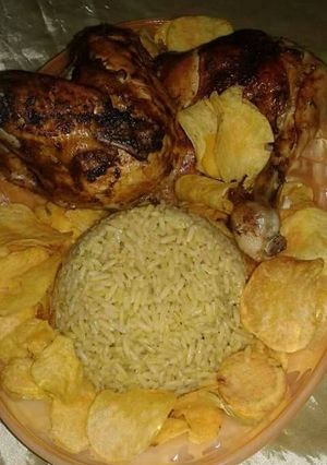صورة لوصفة دجاج مشوي بصوص الباربكيو