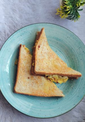 Foto resep 579. Sandwich Telur Keju
