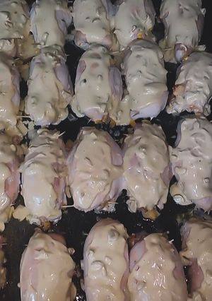 Una foto de Pechugas de pollo rellenas