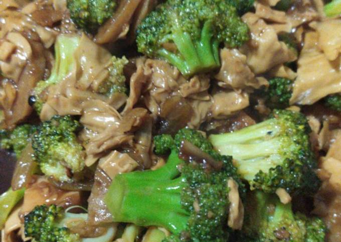 Cah Brokoli Kembang Tahu Lada Hitam