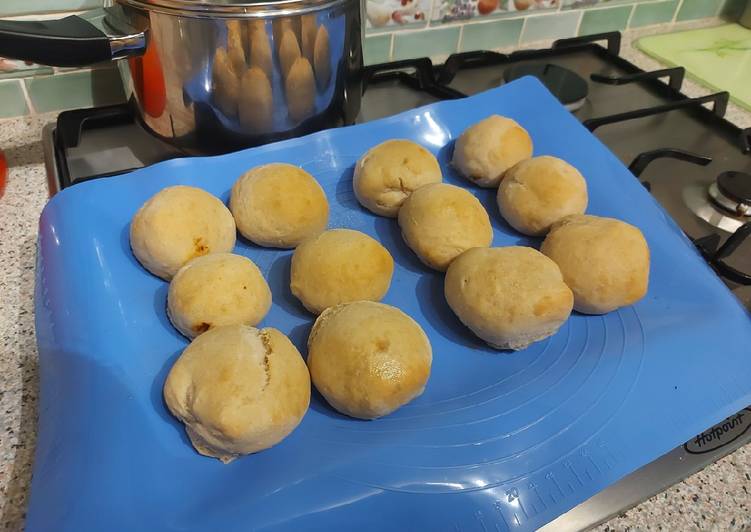 Recipe of Super Quick Homemade Vegan Cheese &amp; Chorizo Dough Balls