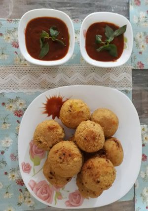 عکسی از دستور قلقلی های سیب زمینی خوشمزه