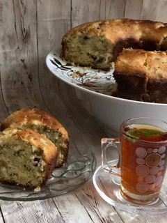 صورة لوصفة الكيكة المالحه