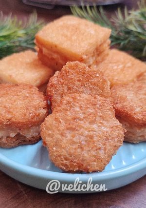 Foto resep Menbosha (Roti Udang Goreng)