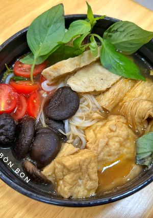 Hình của món Bún Riêu Chay.