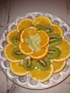 عکسی از دستور ایده تزئین میوه