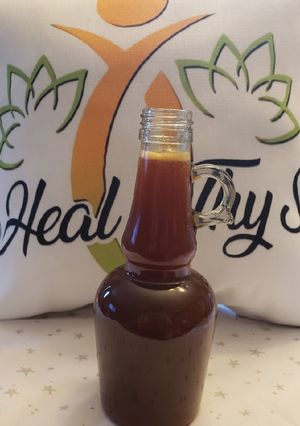 A picture of Apple Moss Syrup.