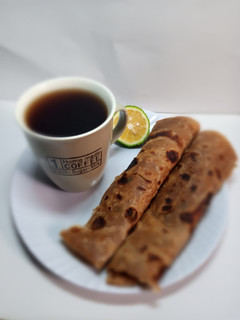 A picture of Brown chapatis #themechallenge.