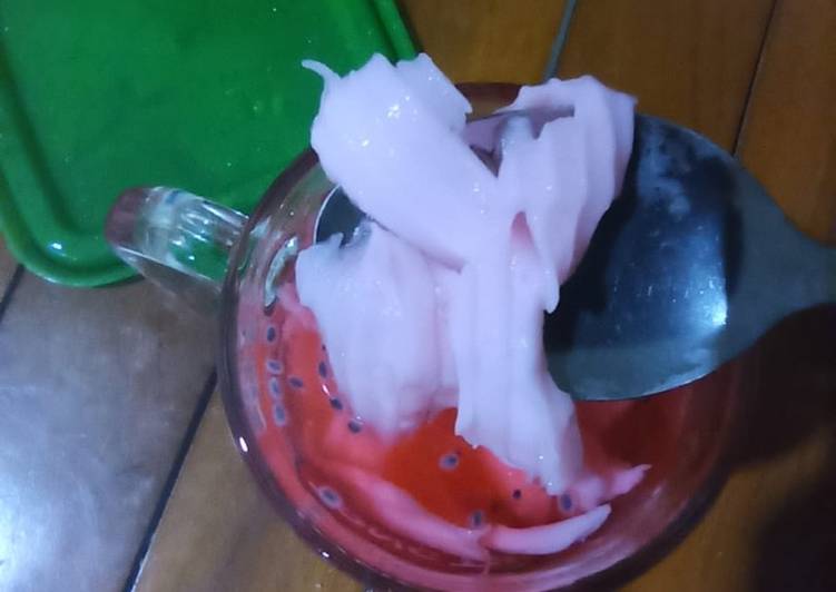 Takjil Ramadhan - Es Jelly Kelapa Muda KW