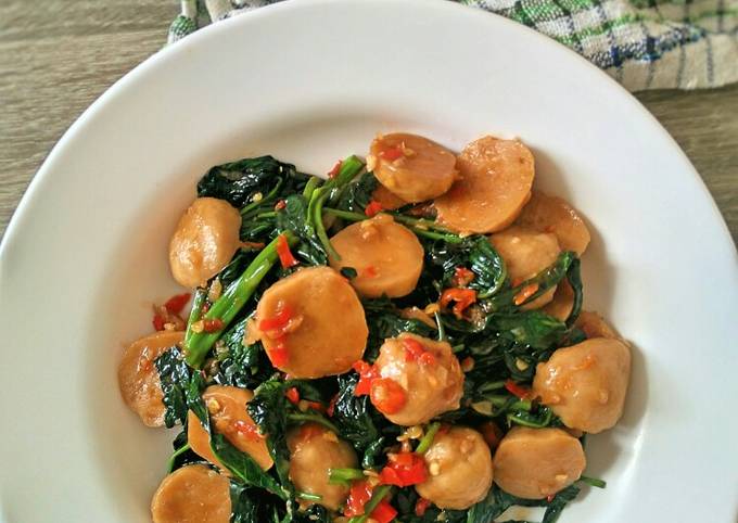 Resep Tumis Kangkung Sambal Terasi Anti Gagal