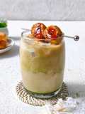 Banana Milk Matcha Latte (low budget)