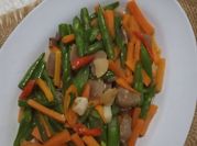 Gambar tumis buncis wortel bakso