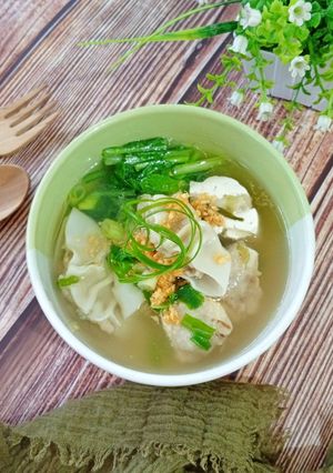 Foto resep Sup Pangsit Ayam