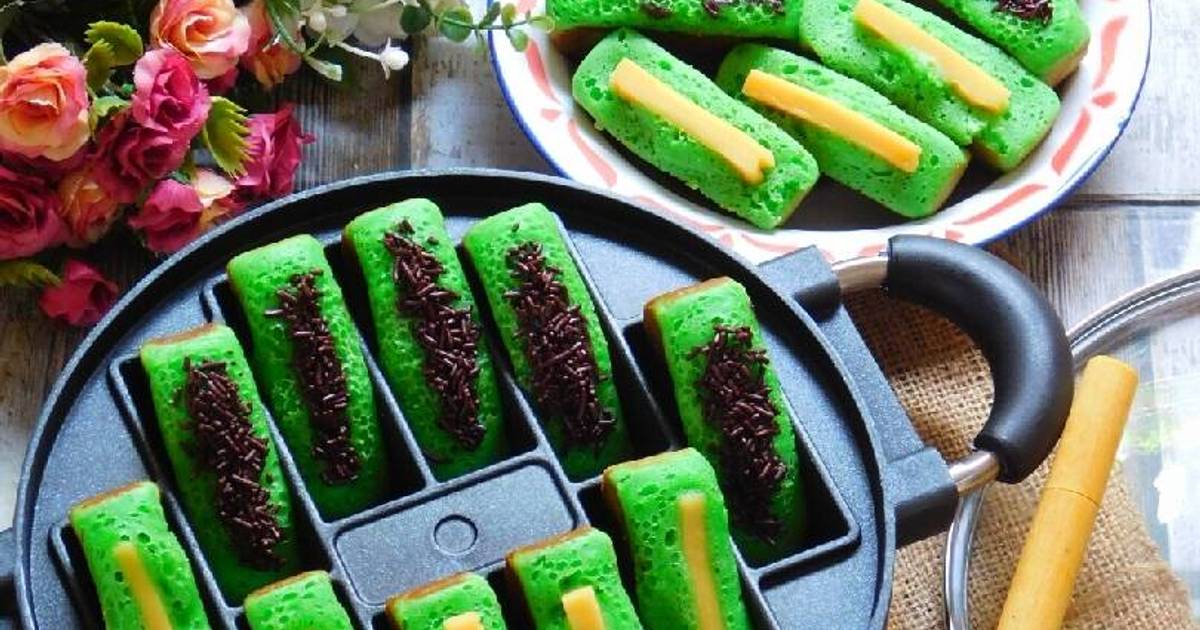 Resep Pukis Pandan Lembut Dan Wangi Oleh Dapur Kumels Cookpad