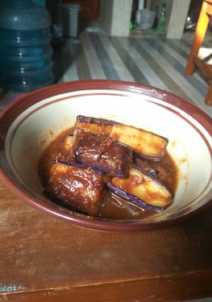Foto resep Semur terong ungu