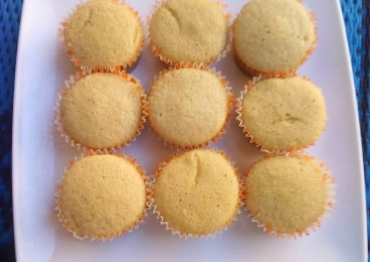 Step-by-Step Guide to Prepare Tasty Vanilla cupcakes | So Appetizing Food Recipe From My Kitchen