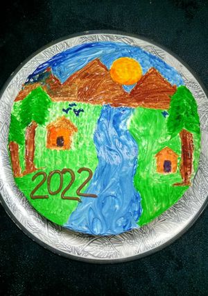 A picture of Welcome Cake 2022.