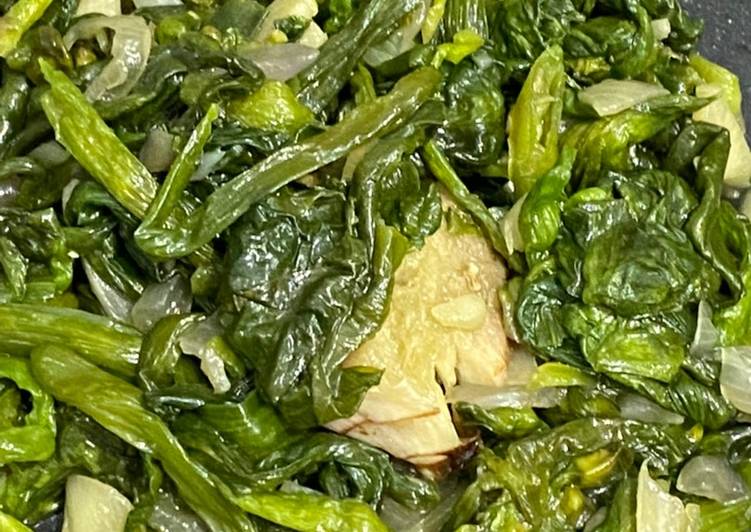 Cara Memasak Tumis genjer (oseng oseng genjer) yang Gurih