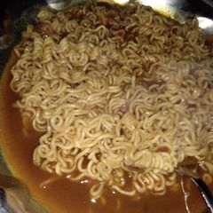 A picture of Masala maggi.