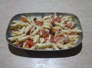 Una foto de pasta macarrones