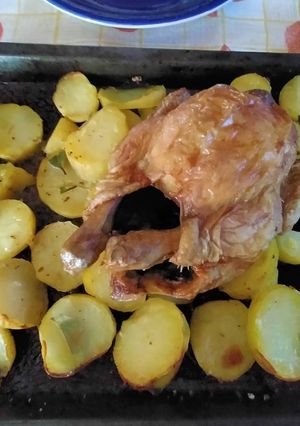 Foto di Pollo 🐔 al forno speziato