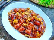 Gambar sosis asam manis