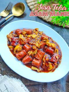 Foto resep Sosis Telur Asam Manis