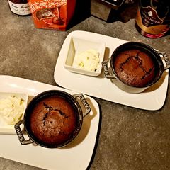 A picture of Cheat's Moelleux au Chocolat.