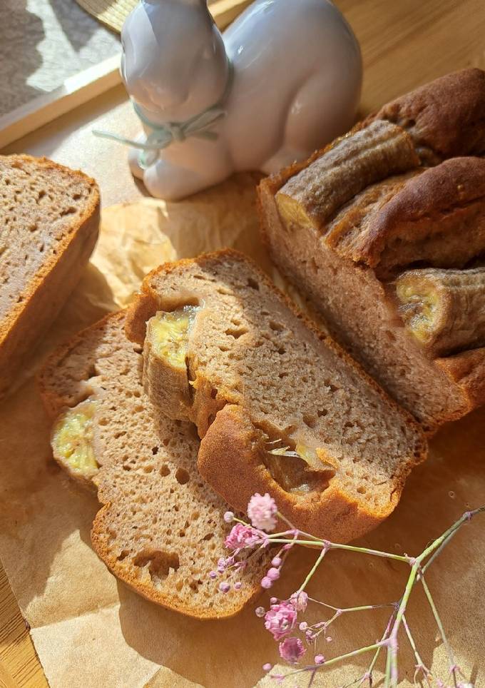 Пісний банановий хлібець