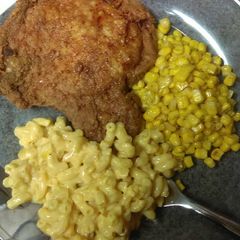 A picture of Deep fried pork chops.