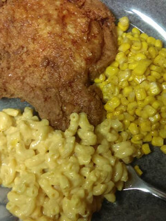 A picture of Deep fried pork chops.