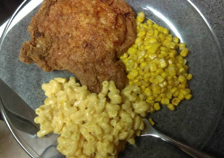 Deep fried pork chops