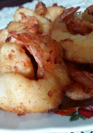 Foto resep udang goreng tepung