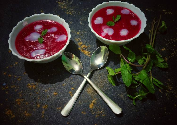 Steps to Prepare Ultimate Beetroot Soup