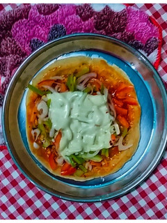 Deluxe Veggie Pizza 🍕 🍕 செய்முறை முக்கிய புகைப்படம்