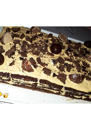 Una foto de Chocotorta sin queso crema