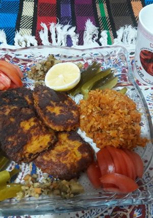 عکسی از دستور کوکو عدس
