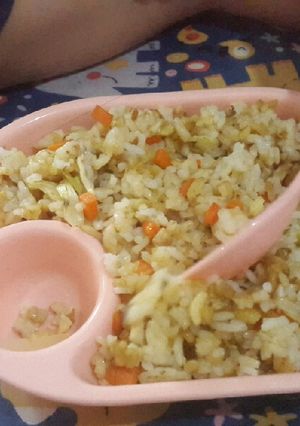 Foto resep Mpasi 10m+ nasi goreng tuna