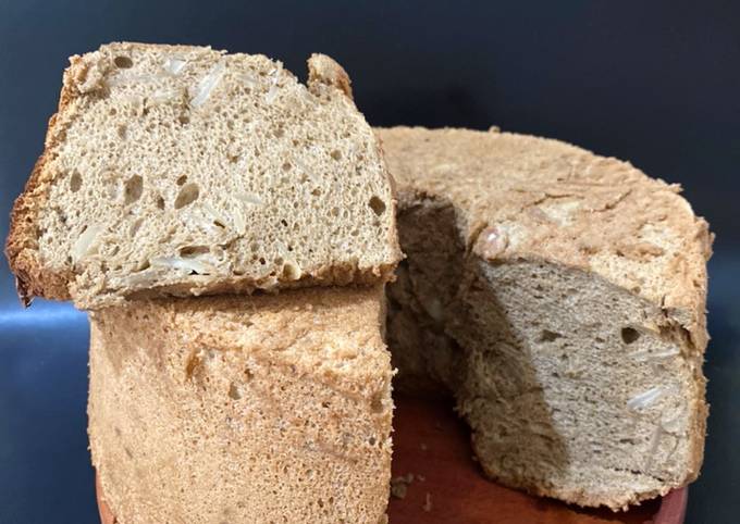 Bagaimana Menyiapkan Angel food cake (blackforest+almond) chiffon putih telur yang Enak Banget