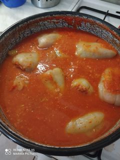 Töltött paprika "vegánul" recept fotója