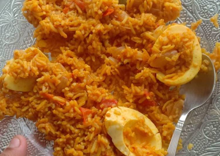 Egg biryani