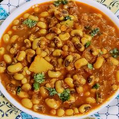 A picture of Black Eyed Peas Masala Curry.