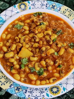 A picture of Black Eyed Peas Masala Curry.