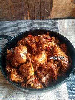 Foto resep Ayam tempe masak kecap