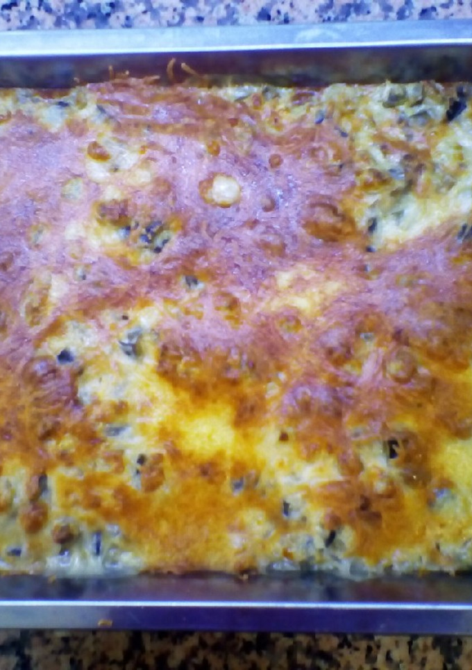 Una foto de Pastel de Berenjena y setas