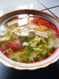 Foto resep Sup tomat telur