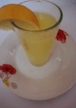 صورة لوصفة عصير ليمون 🍋 وبرتقال 🤷🏻‍♀️