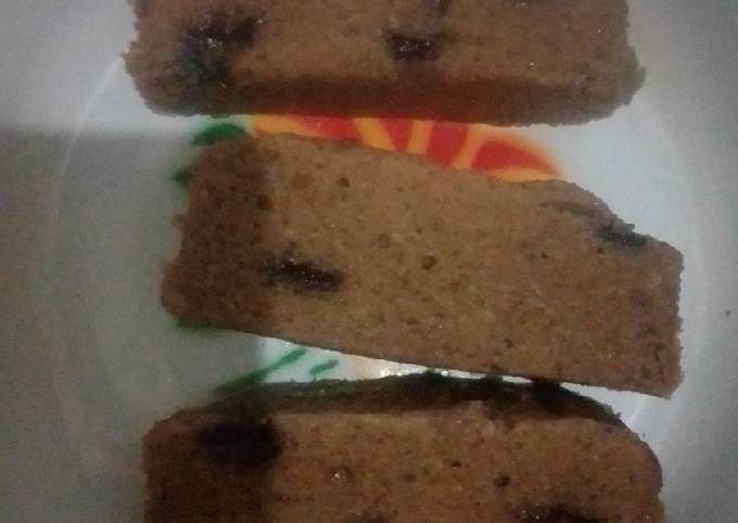 Brownis Pisang Raja Nangka coklat lumer